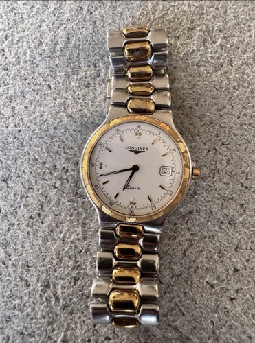 Longines conquest two tone - longines, two-tone