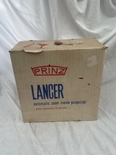 Prinz Lancer 8mm Cine Projector Case Missing and Untested