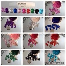 10mm  6.5mm 6mm 4.5mm 2.5mm Wedding Party Table Scatter Crystals Diamond Confett