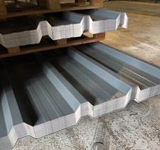 Steel Cladding Roof Sheets 8ft 0.5mm Thick in Anthracite Grey Polyester Coated