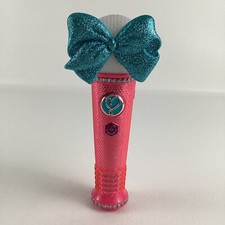Jojo Siwa Hold The Drama Light Up Microphone Pop Star Sparkle Glitter Bow Toy
