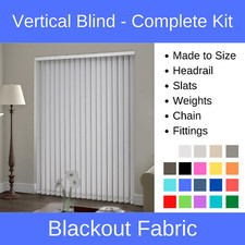 VERTICAL BLINDS - BLACKOUT
