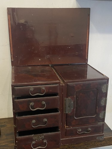 Antique japanese lacquer table - antique,