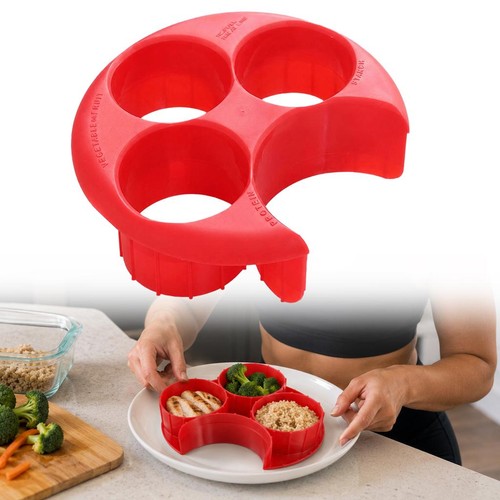 Portion control diet - diet, plate
