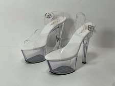 Pleaser Sky 308 Clear Ladies