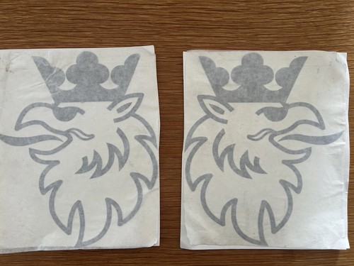 Scania griffin window logo - griffin,
