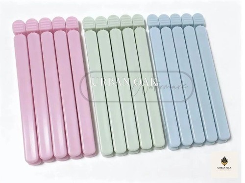 Food bag storage clips - x,