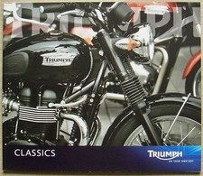 TRIUMPH Classic Motorcycles Range Sales Brochure For 2011 Ref T3865091