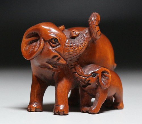 Antique japanese netsuke - japanese,