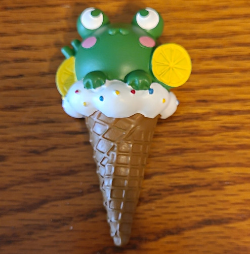 Handmade frog ice cream - handmade,