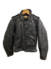 Schott Perfecto 618 32 Double Leather Motorcycle Jacket Made in USA - USED F/S