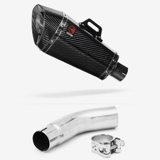 Lextek Stainless Steel Slip-on 210mm Exhaust for Suzuki GSR750 11-16