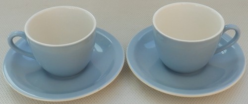 Vintage cups saucers - saucers, x2