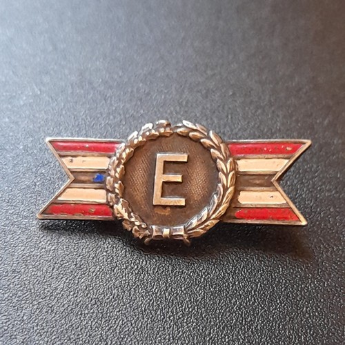 Vintage ww2 silver - &, enamel
