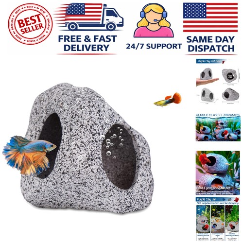 Medium fish tank rock - tank,