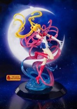 Anime Sailor Moon Tsukino Usagi Crystal Power Make Up PVC Figure Statue Toy Gift