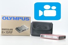 ?VIDEO?Rare ✨MINT✨ Olympus Binoculas 8x15 RF Red  7.5 degrees From JAPAN