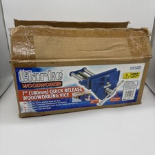 Clarke Plain Screw Woodworking Vice 180mm 7” Quick Release - Boxed