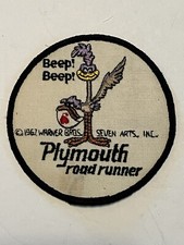 PLYMOUTH ROAD RUNNER PATCH