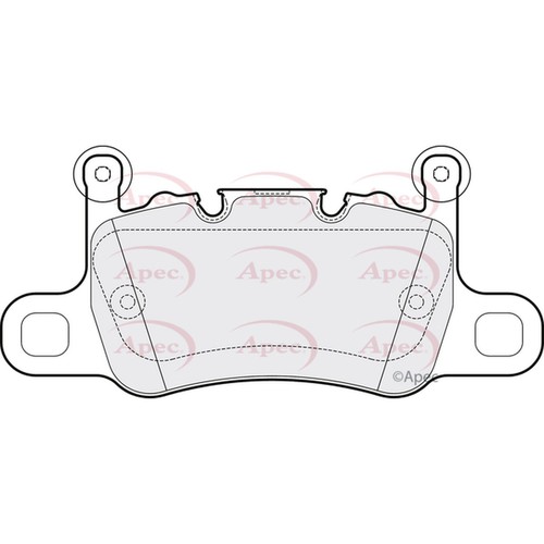 Brake pads set - pads, 911