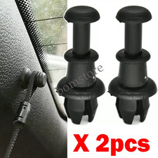 2Pcs For Skoda Octavia MK3 Boot Trunk Parcel Shelf Tray String Clips Hook Pivot