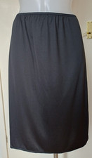 NWOT EX Chain Store Size 16,18 Length 19,23,29 Half Waist Slip Underskirt Black