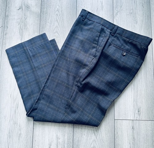 Next 40r trousers blue - trousers, tan