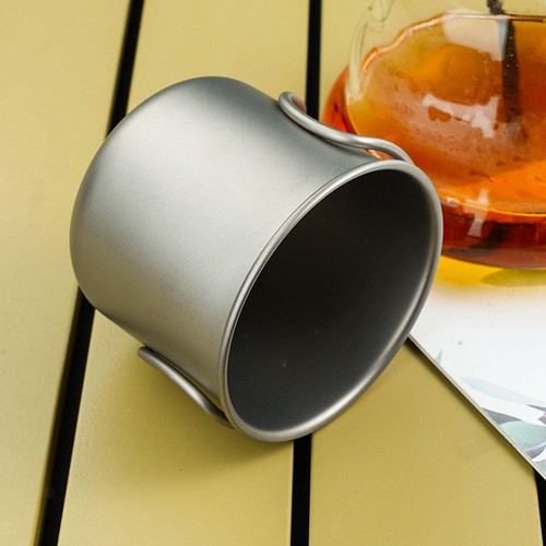 Titanium cup outdoor - titanium,