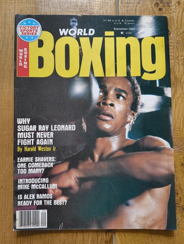 Sugar ray leonard 1982 world - leonard,