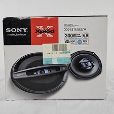 Sony XS GT6937A 3 Way 6 X 9 inch Speaker Set XPLOD 300W 4 OHM NEW Unused READ⬇