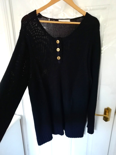Ann harvey jumper top navy - harvey, 22