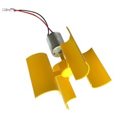 Mini Vertical Wind Generator Wind Turbine Kits Set Wind Power Teaching Mode