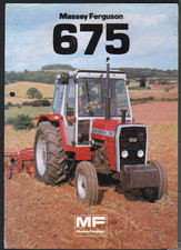 Massey Ferguson "675" Tractor Brochure Leaflet