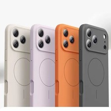 Shockproof Liquid Magsafe Soft Case For iPhone 17 16 15 14 Pro Max Plus Air