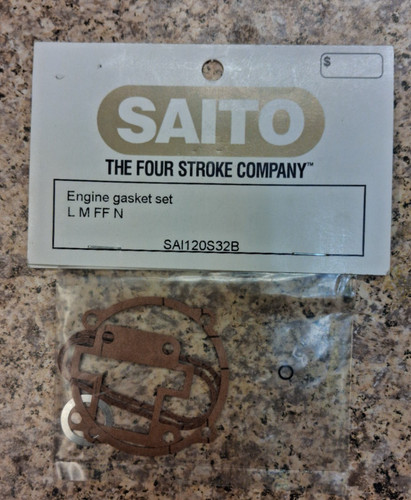 Saito engine gasket set lmffn - gasket,