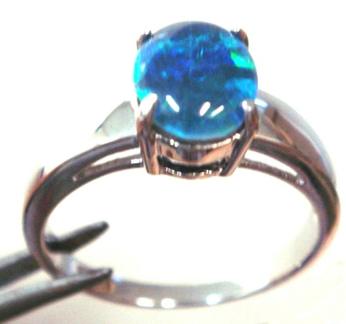 Australian opal ring natural - opal,