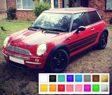 MINI COOPER SIDE SKIRT STRIPES