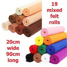 19 x STIFF NON WOVEN FELT