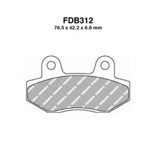 Pair of Brake Pads Ferodo FDB312ST for Kymco 125 CK Pulsar 1999-2013