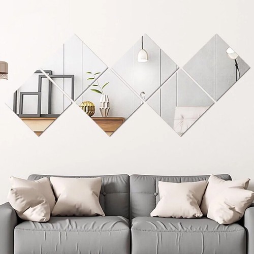 6pcs 30x30cm mirror tiles - 6pcs, wall