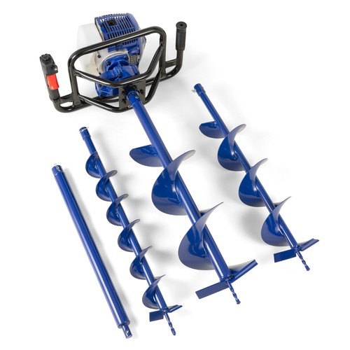 Petrol earth auger fence post - petrol,