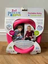 Potette Plus 2 in 1 Portable Potty and Trainer Seat