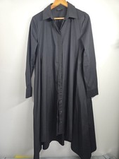 COS Shirt Dress Black Uk Size