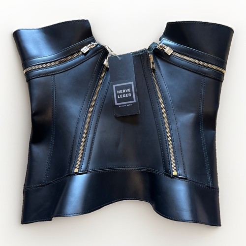 Herve leger black polished - herve,