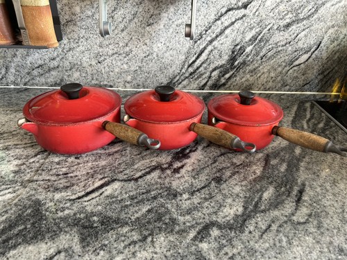 Creuset cast iron saucepan - le,