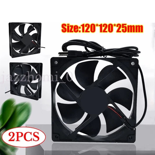 2pcs 12cm usb cooler - dc, 5v