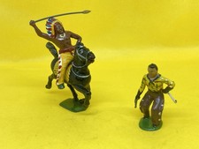 Wounded Cowboy And An Indian