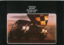 Sunbeam Sport & Stiletto (Imp) Original UK Sales Brochure No. C1323/H circa 1970