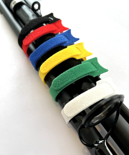 Fishing rod bands straps - 10,