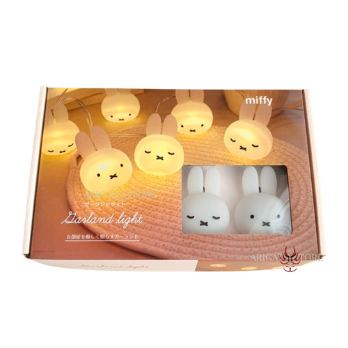 Miffy face garland led - miffy,